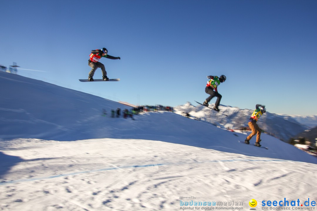 FIS Snowboardcross Weltcup im Montafon: Schruns, 08.12.2013