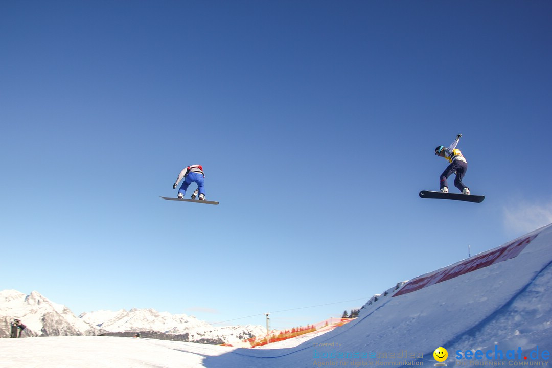 FIS Snowboardcross Weltcup im Montafon: Schruns, 08.12.2013