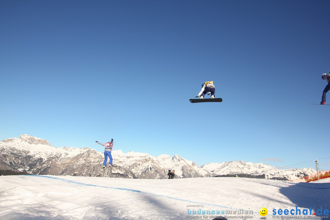 FIS Snowboardcross Weltcup im Montafon: Schruns, 08.12.2013