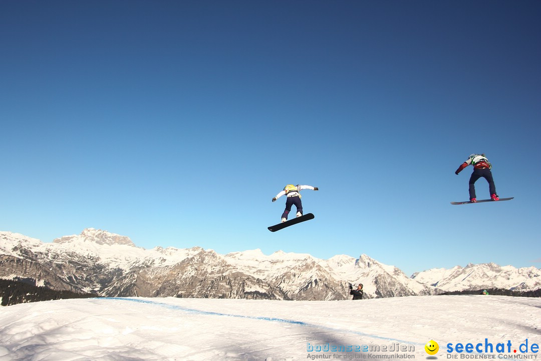 FIS Snowboardcross Weltcup im Montafon: Schruns, 08.12.2013