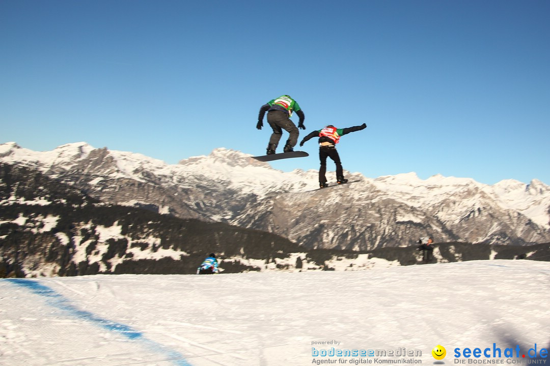 FIS Snowboardcross Weltcup im Montafon: Schruns, 08.12.2013