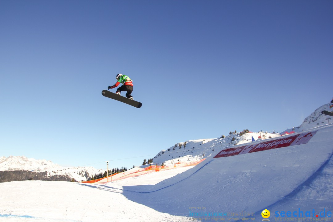 FIS Snowboardcross Weltcup im Montafon: Schruns, 08.12.2013