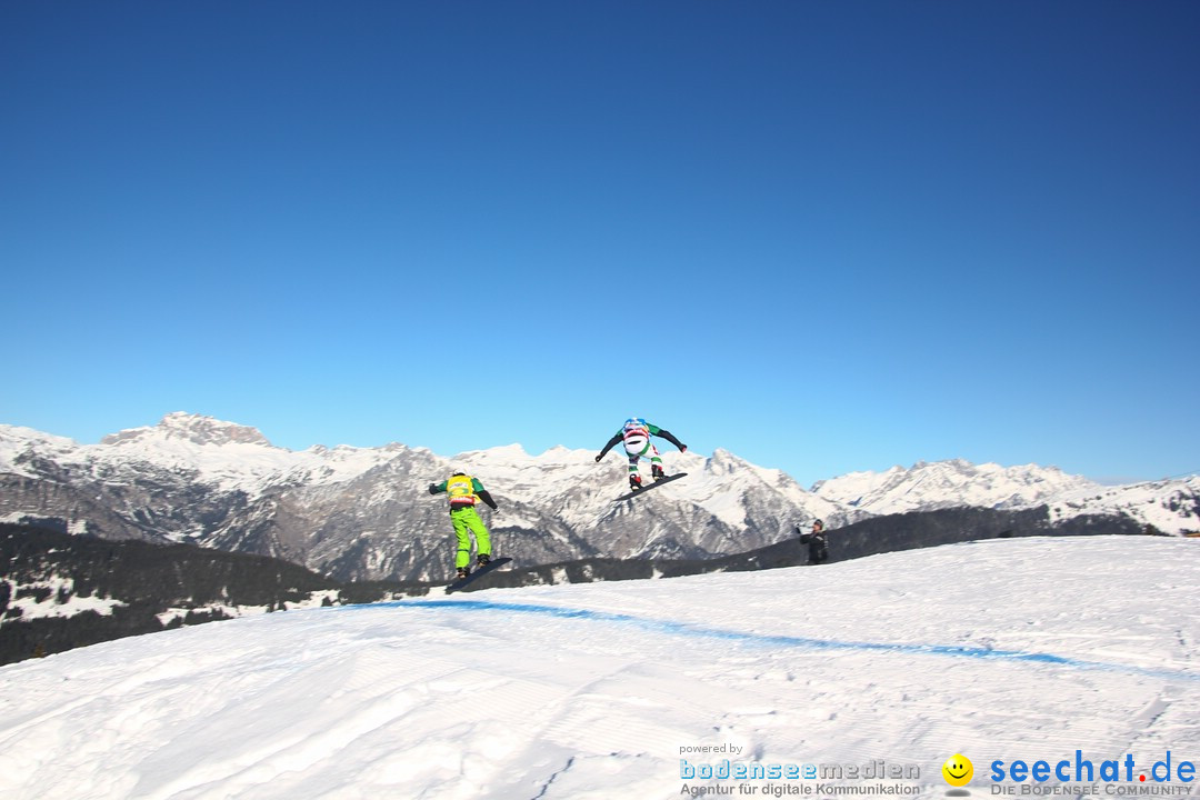 FIS Snowboardcross Weltcup im Montafon: Schruns, 08.12.2013