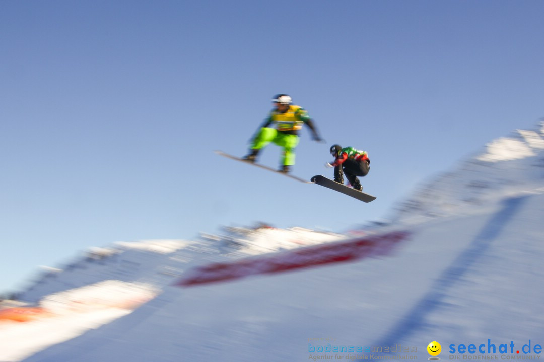 FIS Snowboardcross Weltcup im Montafon: Schruns, 08.12.2013