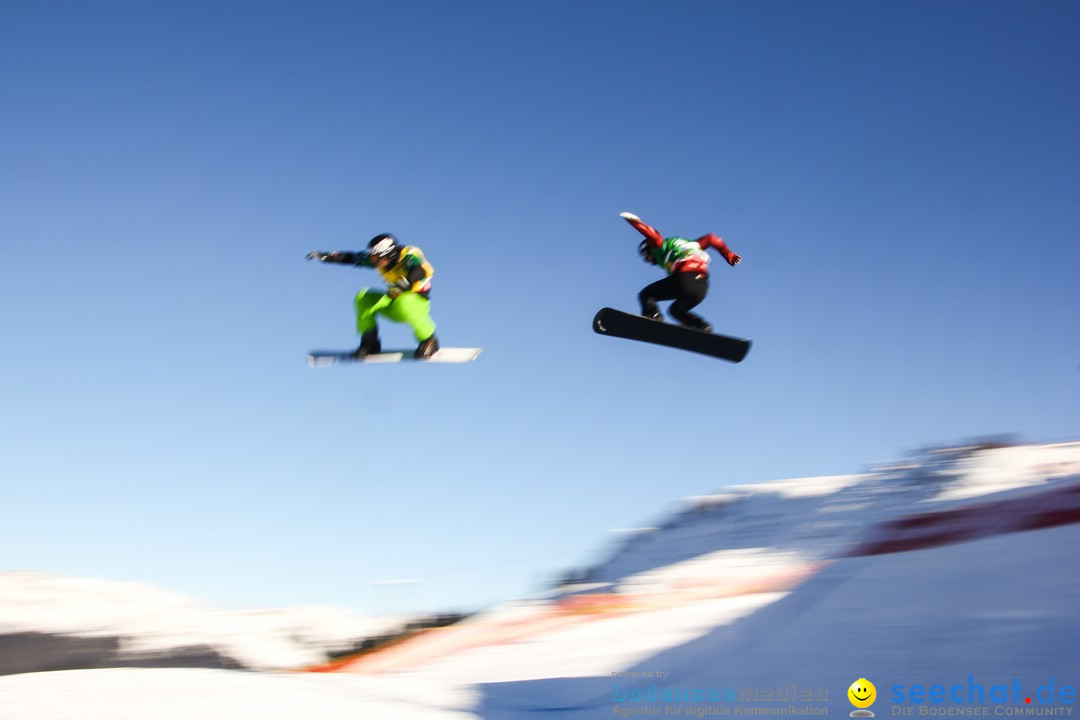 FIS Snowboardcross Weltcup im Montafon: Schruns, 08.12.2013