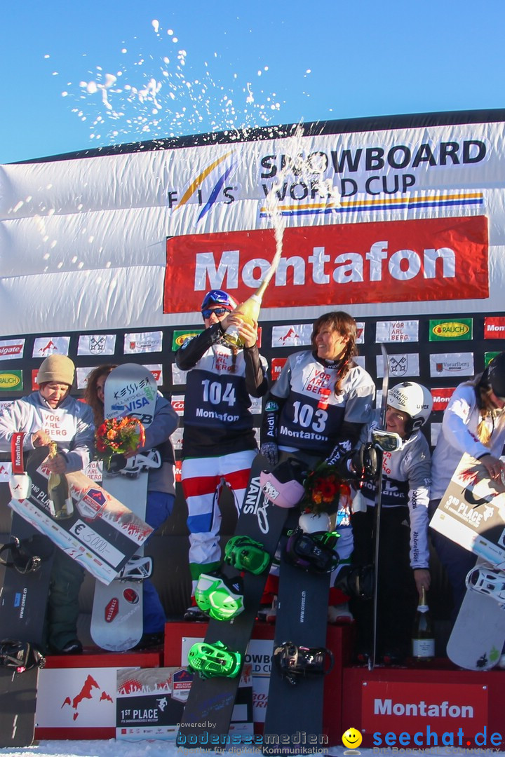 FIS Snowboardcross Weltcup im Montafon: Schruns, 08.12.2013