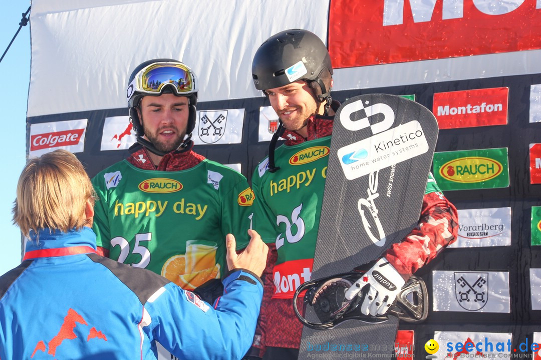 FIS Snowboardcross Weltcup im Montafon: Schruns, 08.12.2013