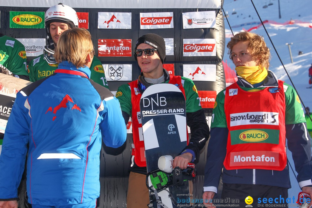 FIS Snowboardcross Weltcup im Montafon: Schruns, 08.12.2013