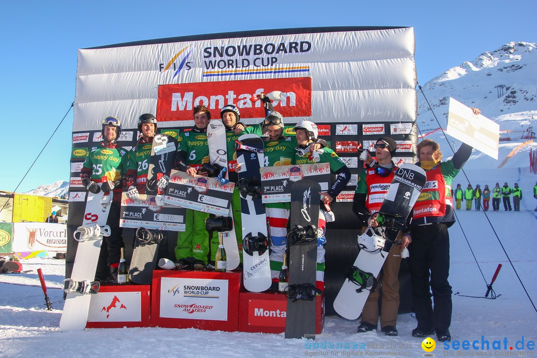 FIS Snowboardcross Weltcup im Montafon: Schruns, 08.12.2013