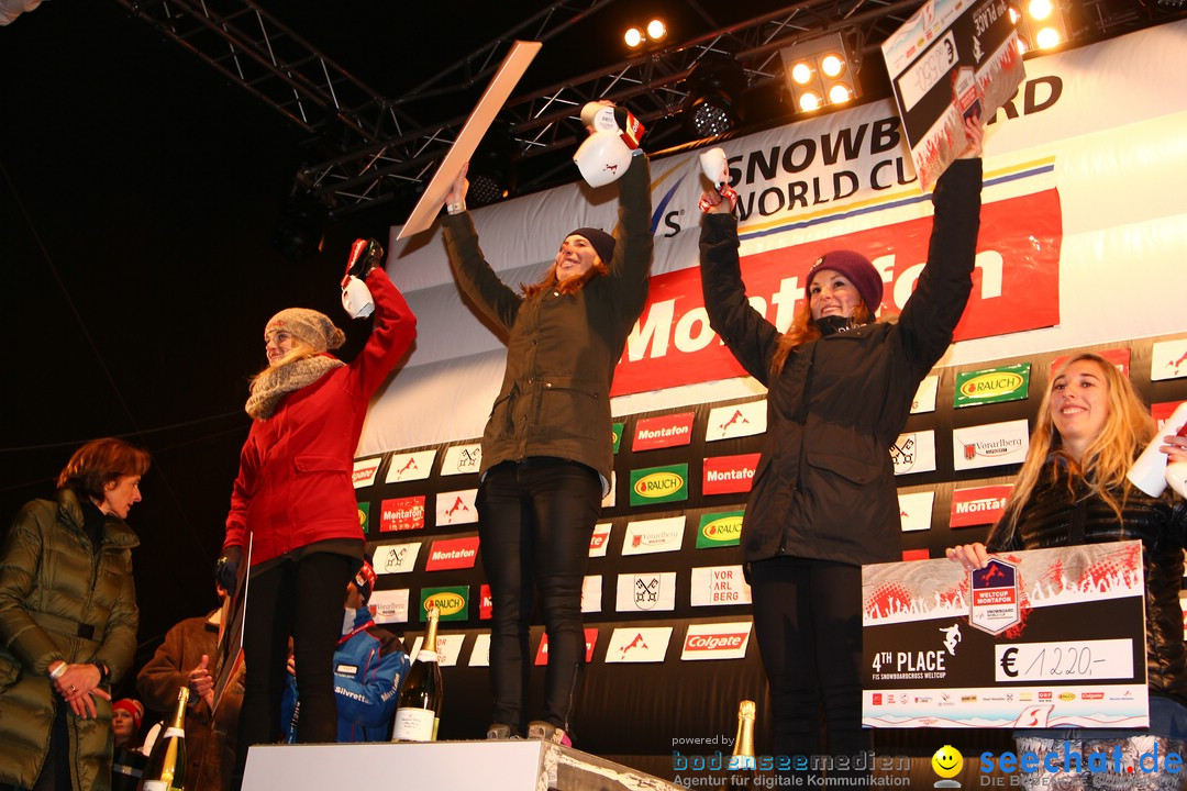 FIS Snowboardcross Weltcup im Montafon: Schruns, 08.12.2013