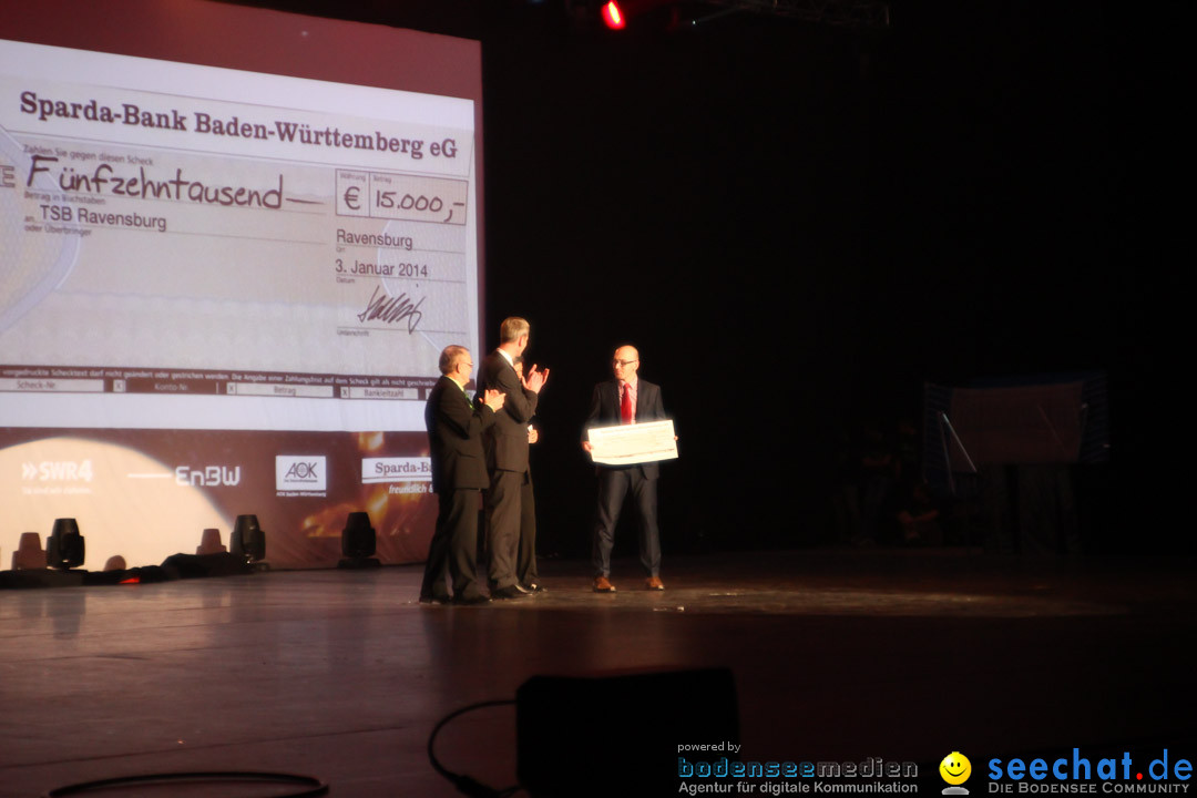 TURNGALA 2014: Ravensburg am Bodensee, 04.01.2014