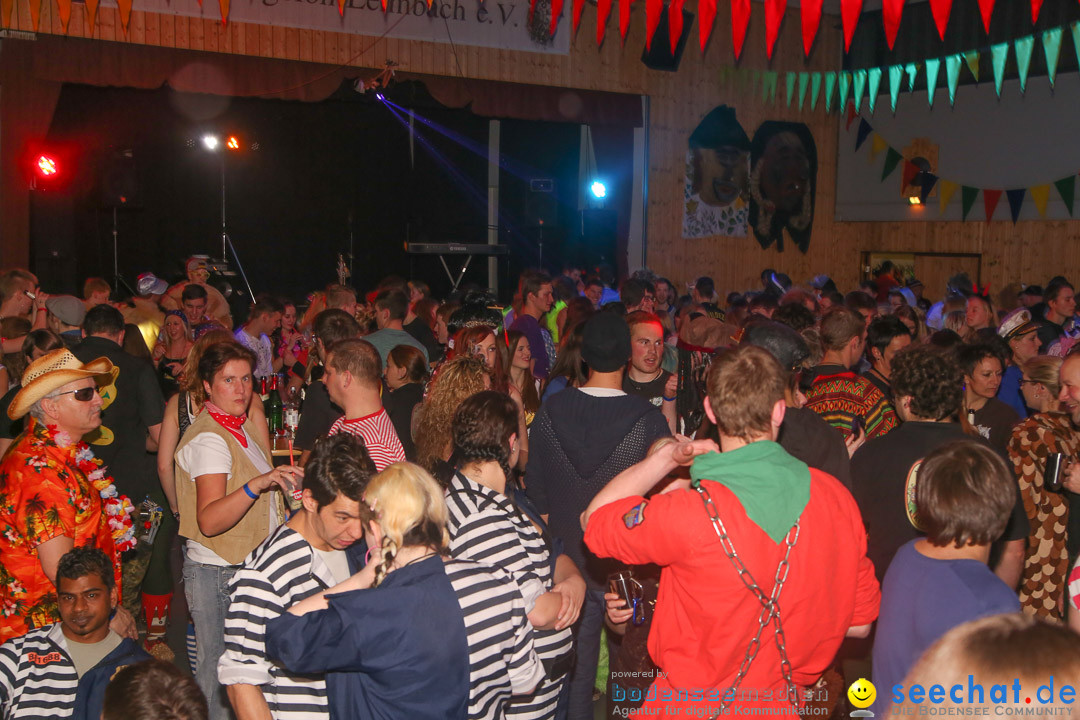 Hugeloh-Ball: Leimbach am Bodensee, 12.01.2014