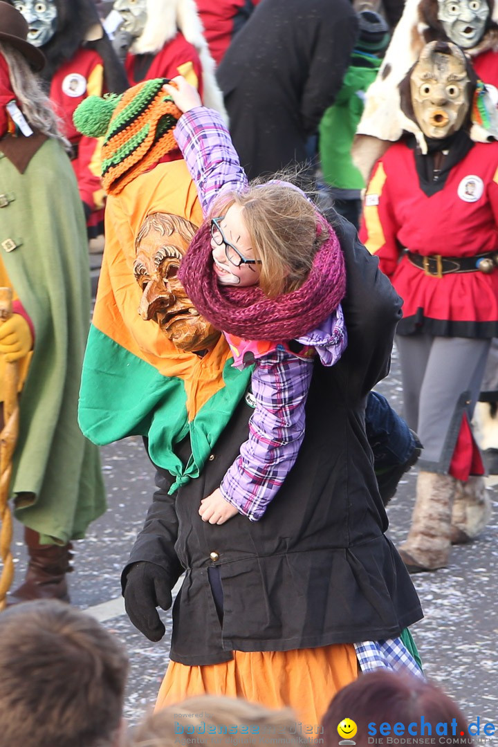 Narrensprung: Hasenweiler am Bodensee, 12.01.2014