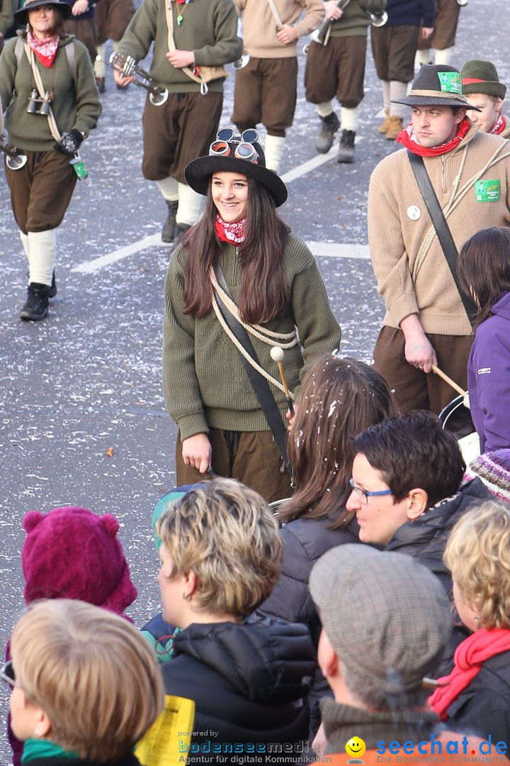 Narrensprung: Hasenweiler am Bodensee, 12.01.2014