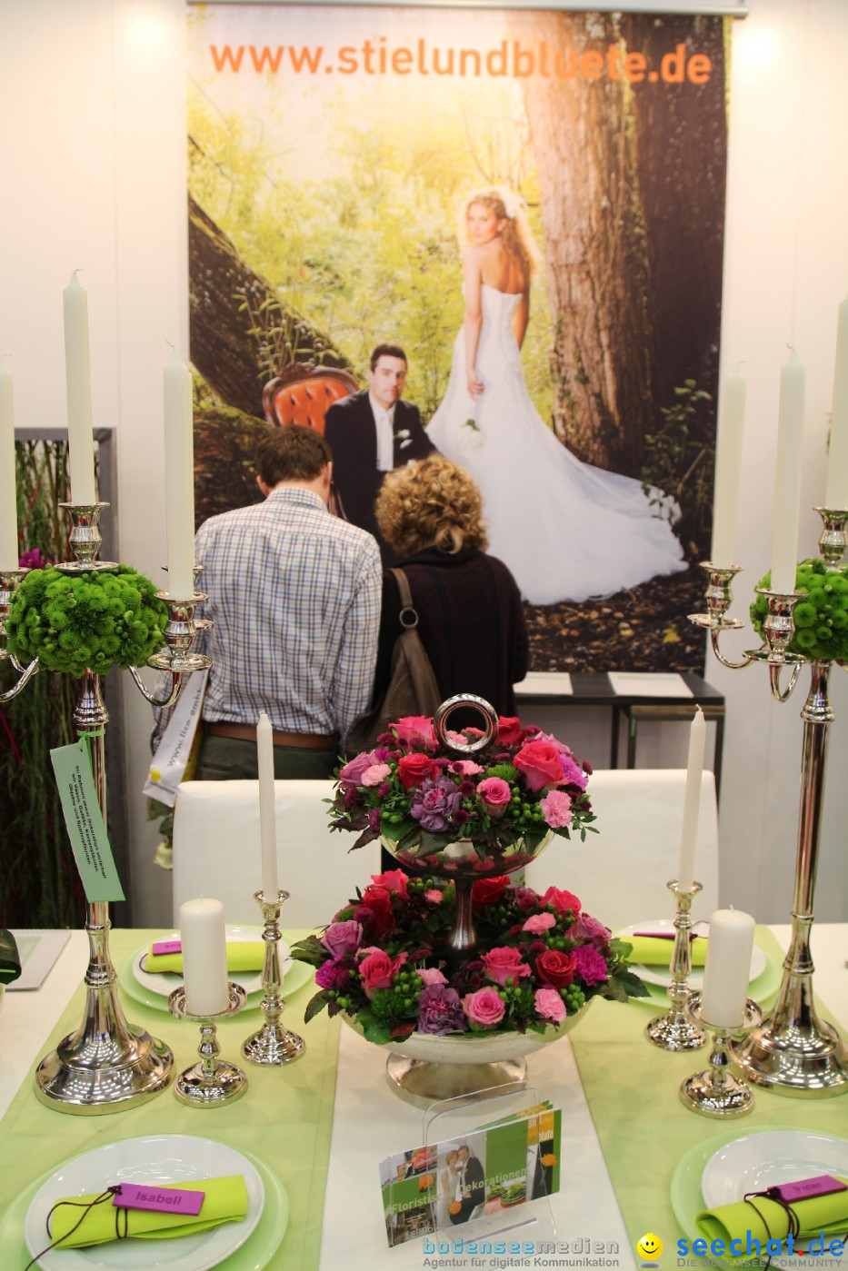 Hochzeitsmesse Ewig Dein, Bodensee-Hochzeiten.com: Ravensburg, 12.01.14