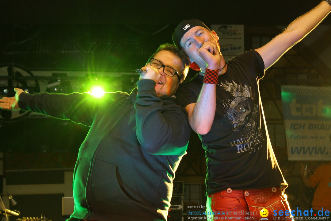 Fasnetsopening: PS Alex, Bodenseejungs, Rick Arena: Sipplingen, 18.01.14