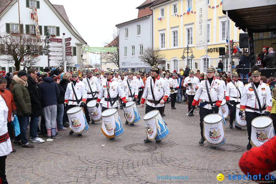 Narrensprung: Langenargen am Bodensee, 19.01.2014