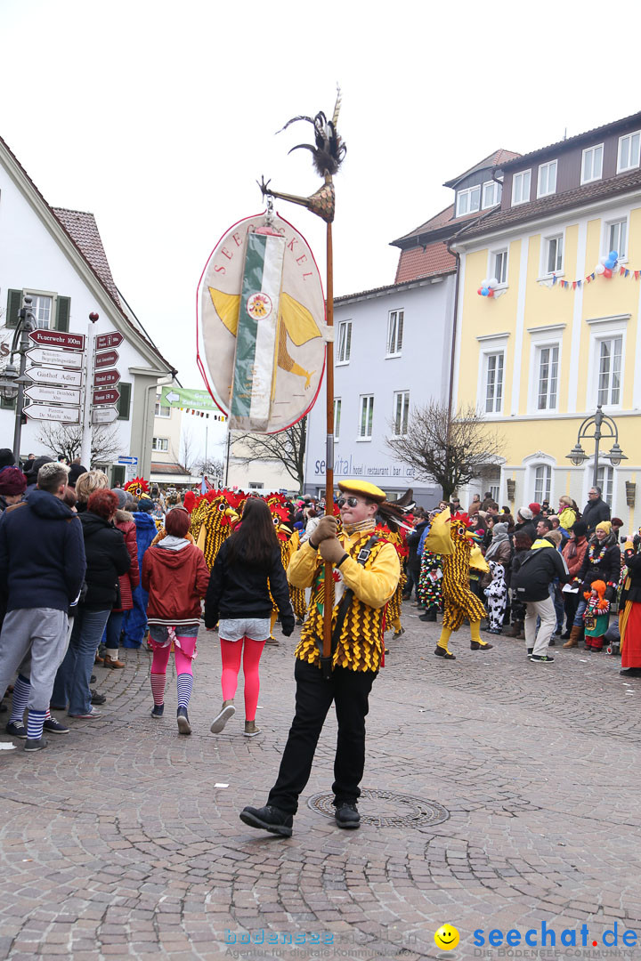 Narrensprung: Langenargen am Bodensee, 19.01.2014