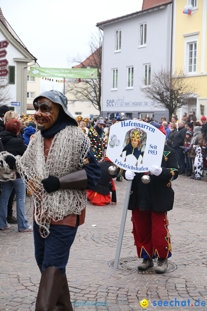 Narrensprung: Langenargen am Bodensee, 19.01.2014