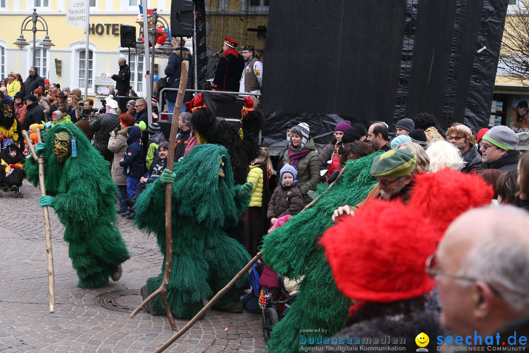 Narrensprung: Langenargen am Bodensee, 19.01.2014