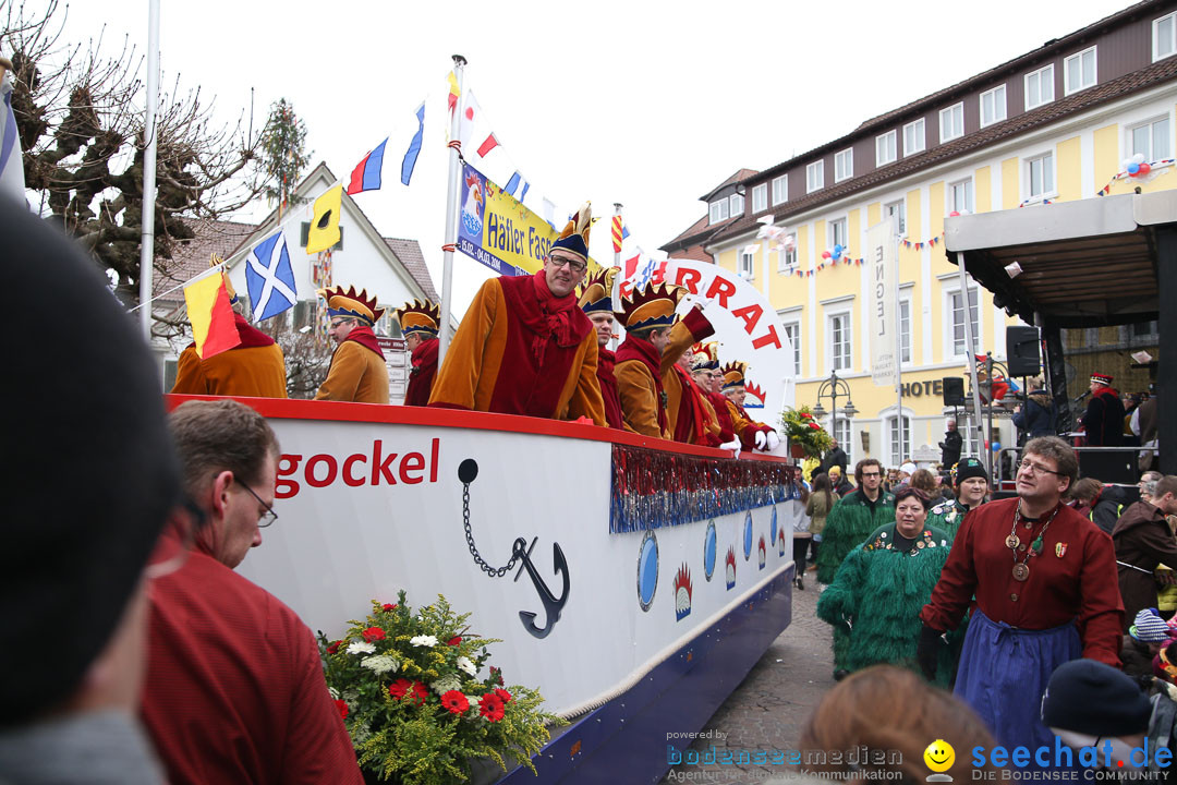 Narrensprung: Langenargen am Bodensee, 19.01.2014