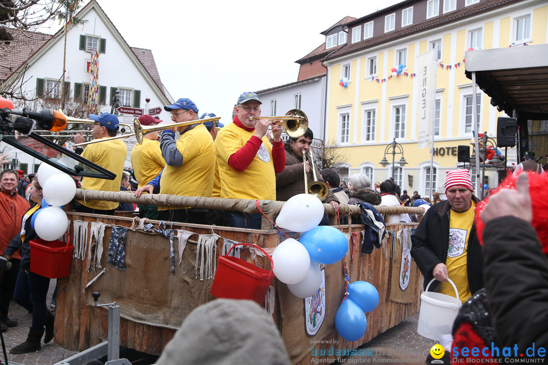 Narrensprung: Langenargen am Bodensee, 19.01.2014