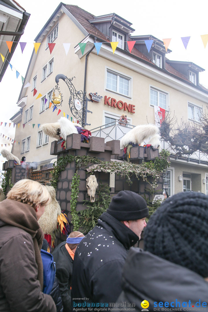 Narrensprung: Langenargen am Bodensee, 19.01.2014