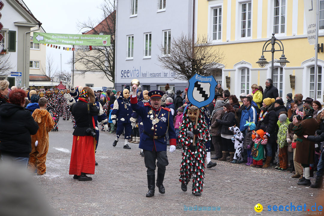 Narrensprung: Langenargen am Bodensee, 19.01.2014