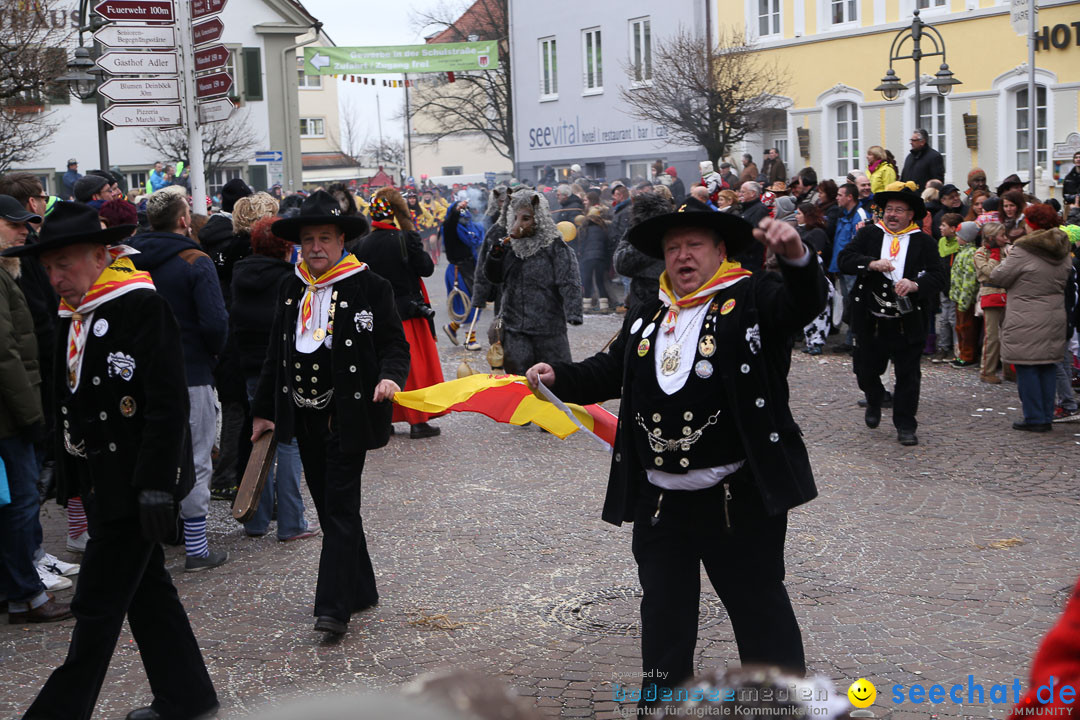 Narrensprung: Langenargen am Bodensee, 19.01.2014