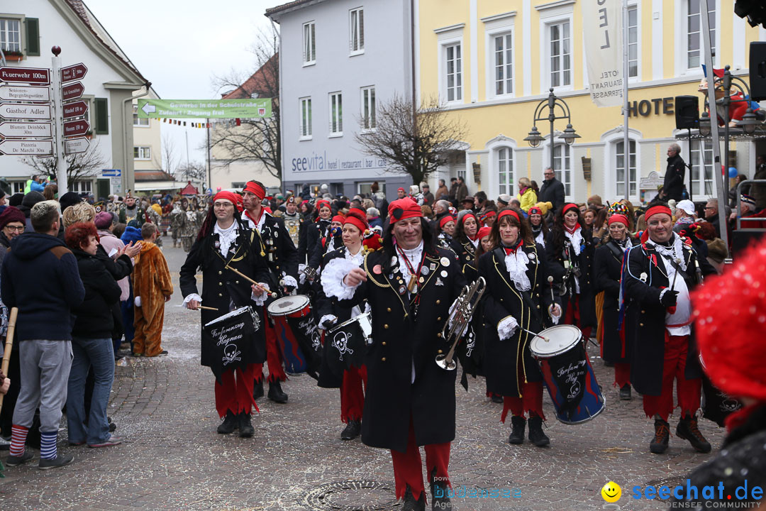 Narrensprung: Langenargen am Bodensee, 19.01.2014