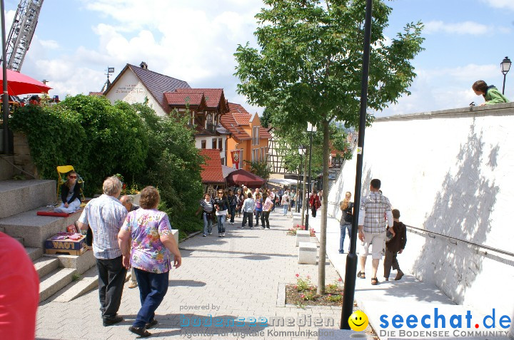 seechat.de-Infostand - Schweizerfeiertag: Stockach, 20.06.2009