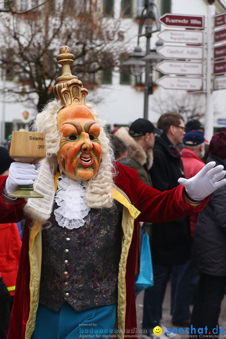 Narrensprung: Langenargen am Bodensee, 19.01.2014