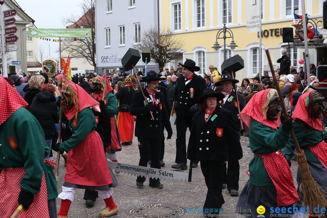 Narrensprung: Langenargen am Bodensee, 19.01.2014