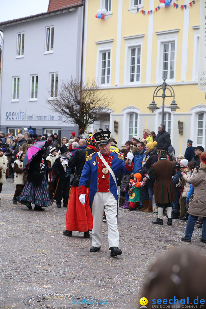 Narrensprung: Langenargen am Bodensee, 19.01.2014