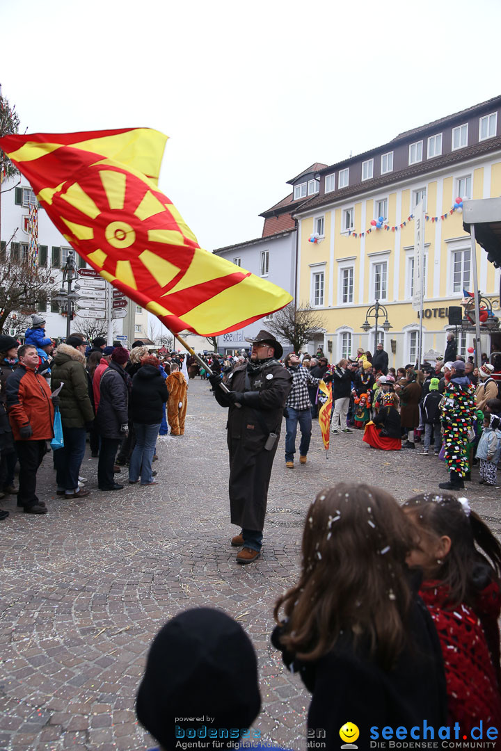 Narrensprung: Langenargen am Bodensee, 19.01.2014