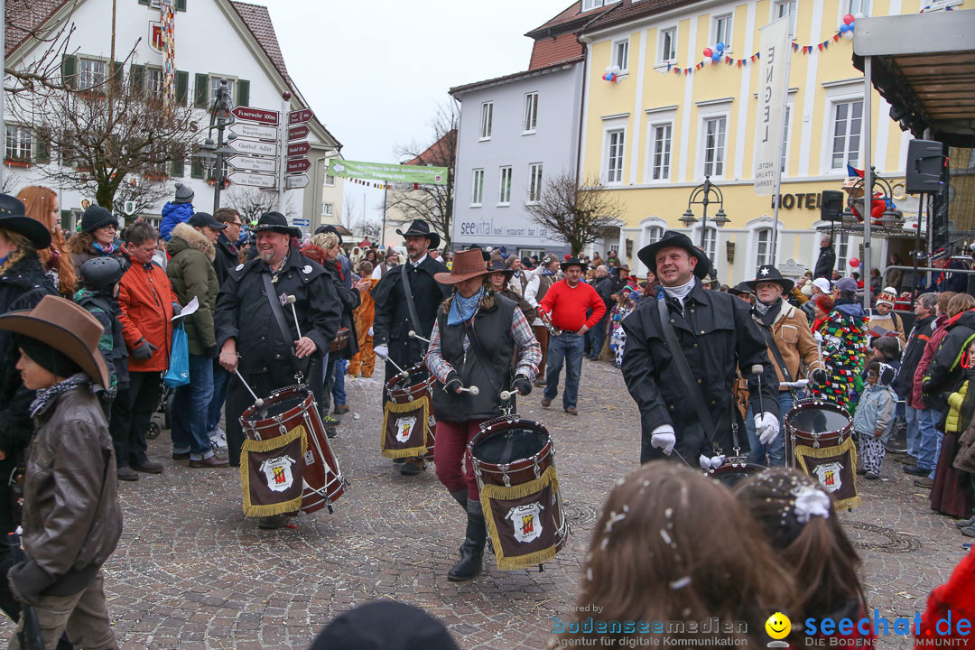 Narrensprung: Langenargen am Bodensee, 19.01.2014