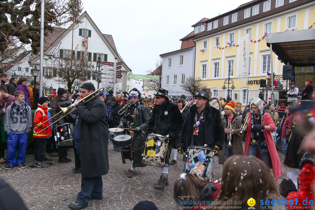 Narrensprung: Langenargen am Bodensee, 19.01.2014