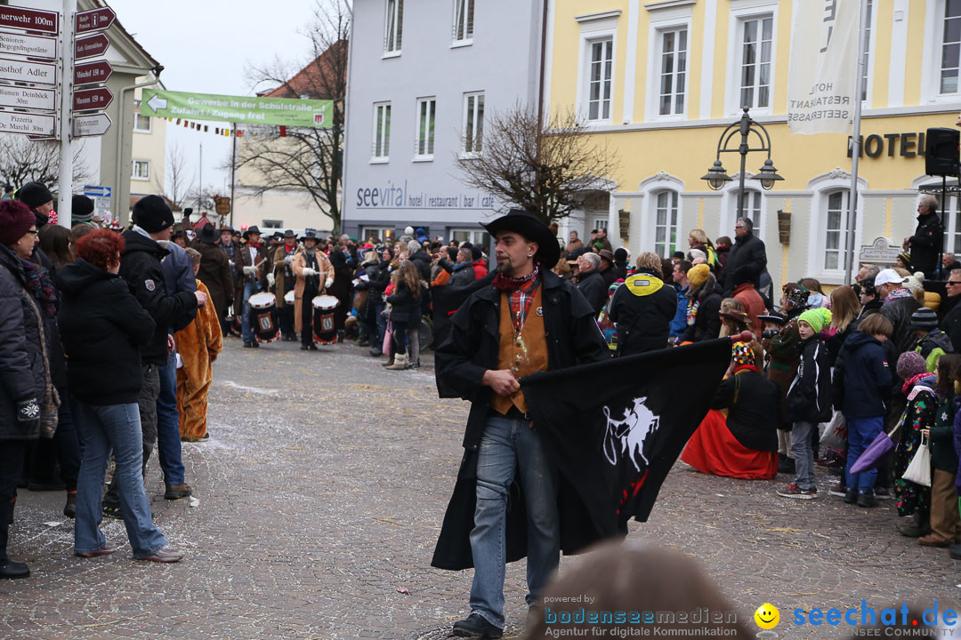 Narrensprung: Langenargen am Bodensee, 19.01.2014