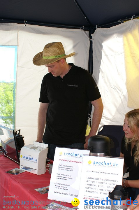 seechat.de-Infostand - Schweizerfeiertag: Stockach, 20.06.2009