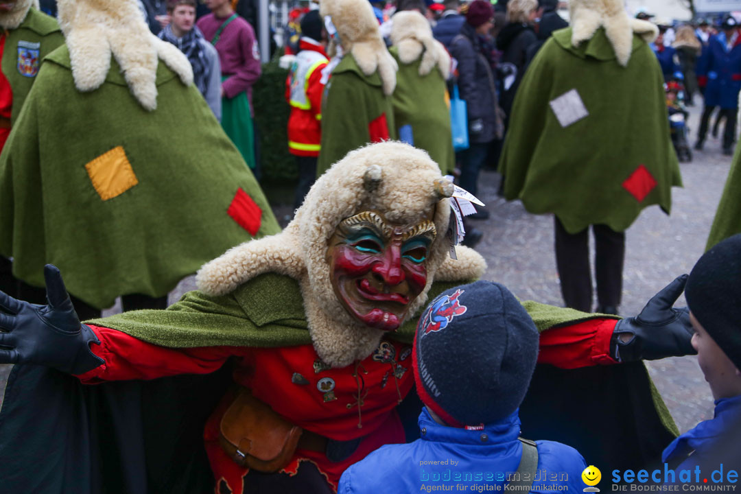 Narrensprung: Langenargen am Bodensee, 19.01.2014