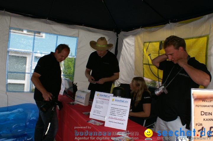 seechat.de-Infostand - Schweizerfeiertag: Stockach, 20.06.2009