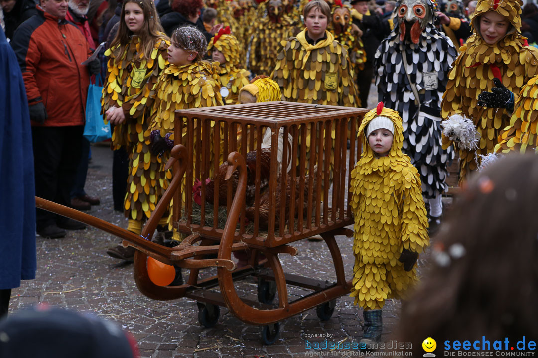 Narrensprung: Langenargen am Bodensee, 19.01.2014