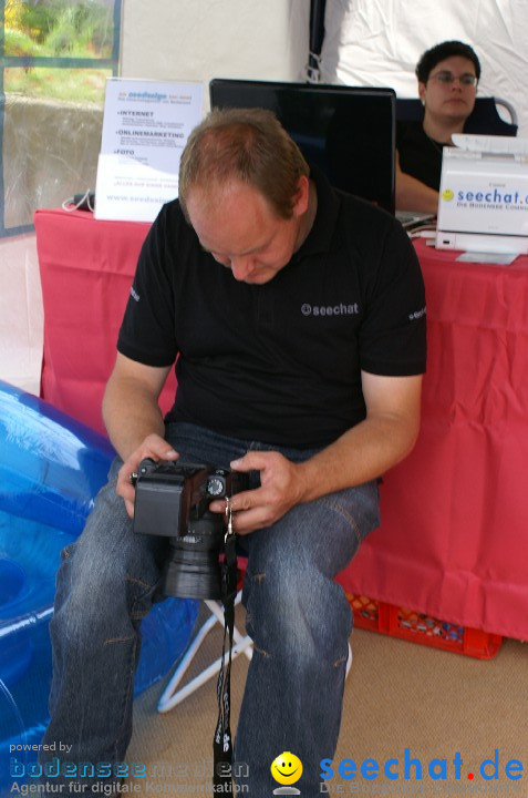 seechat.de-Infostand - Schweizerfeiertag: Stockach, 20.06.2009