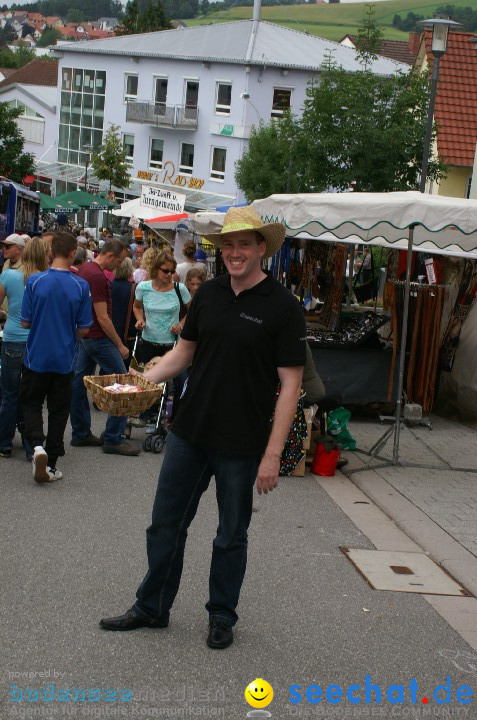 seechat.de-Infostand - Schweizerfeiertag: Stockach, 20.06.2009