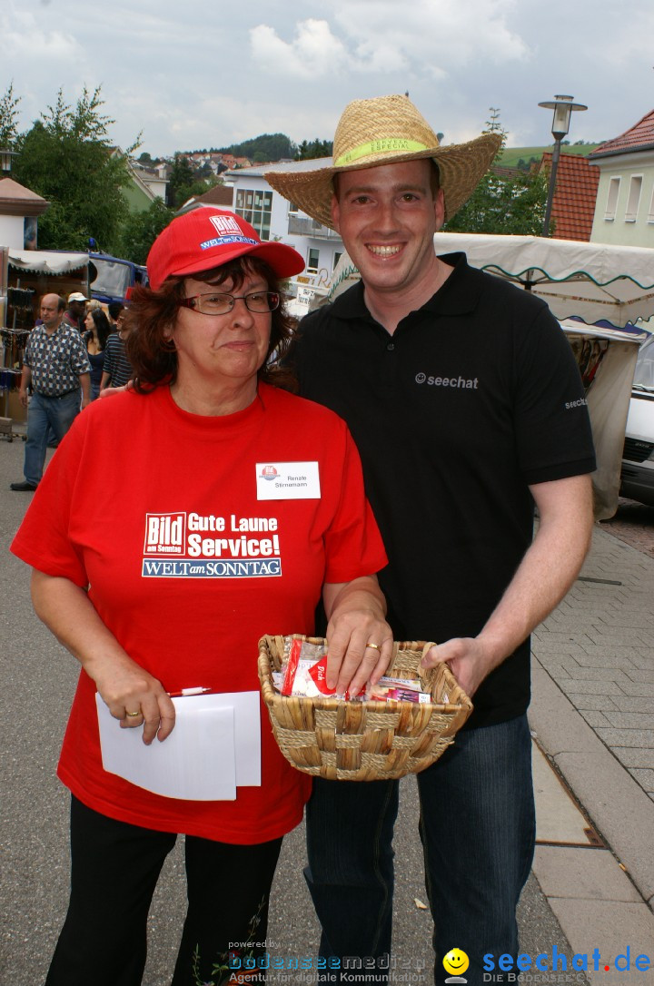 seechat.de-Infostand - Schweizerfeiertag: Stockach, 20.06.2009