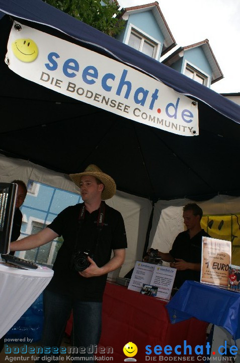 seechat.de-Infostand - Schweizerfeiertag: Stockach, 20.06.2009