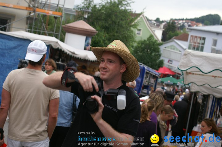 seechat.de-Infostand - Schweizerfeiertag: Stockach, 20.06.2009