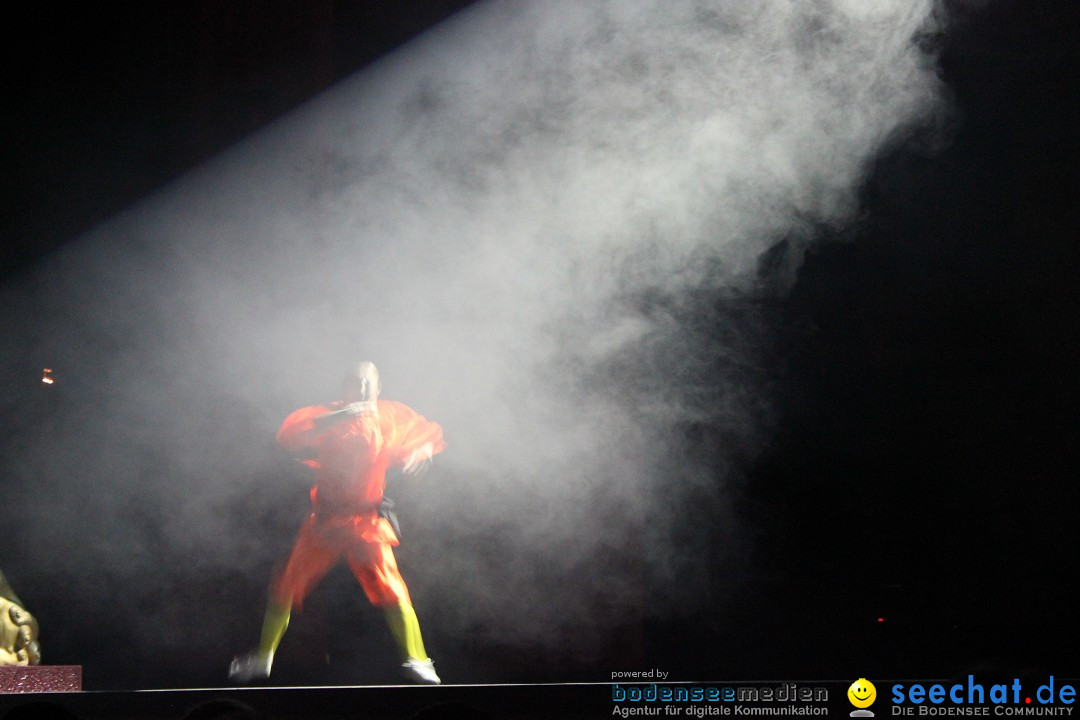 Die Meister des Shaolin Kung Fu: Singen am Bodensee, 21.01.2014