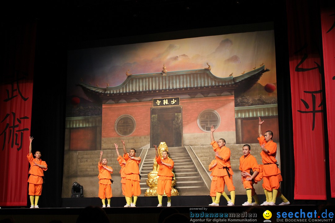 Die Meister des Shaolin Kung Fu: Singen am Bodensee, 21.01.2014