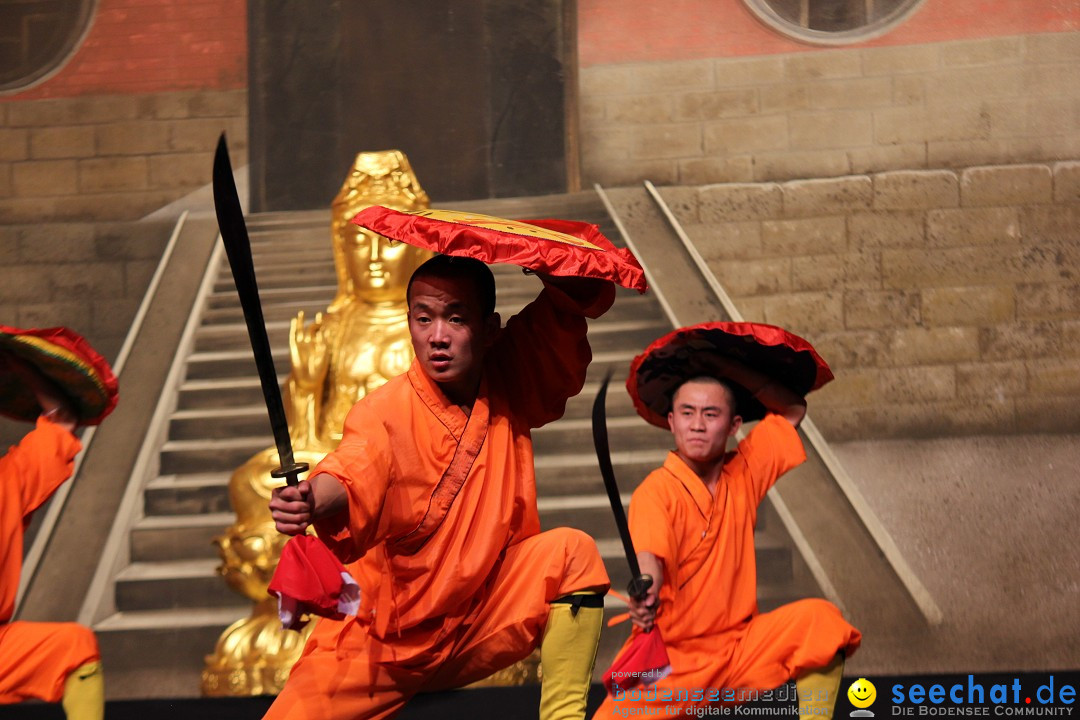 Die Meister des Shaolin Kung Fu: Singen am Bodensee, 21.01.2014